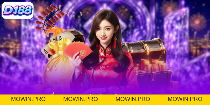 Khuyến Mãi D188 | Nhận 100 Vòng Quay Miễn Phí Hấp Dẫn - Mowin