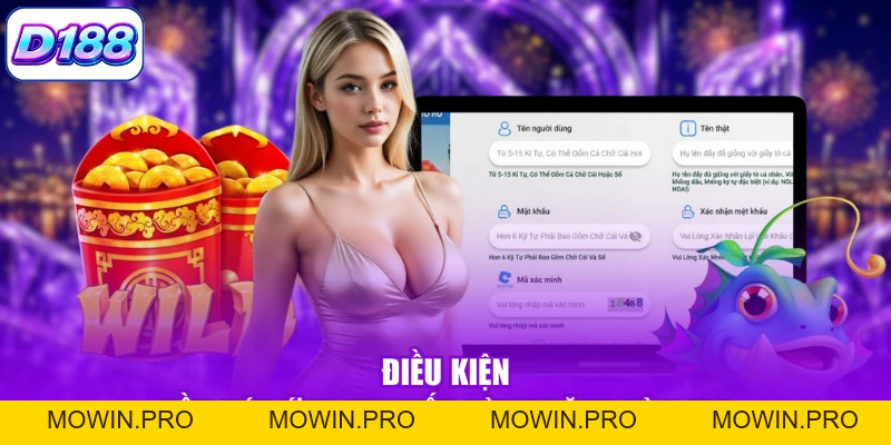Đăng Ký D188 | Mở Tài Khoản Chuẩn 3 Bước Nhanh Gọn - Mowin
