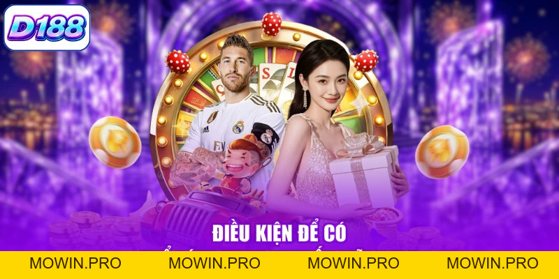 Khuyến Mãi D188 | Nhận 100 Vòng Quay Miễn Phí Hấp Dẫn - Mowin
