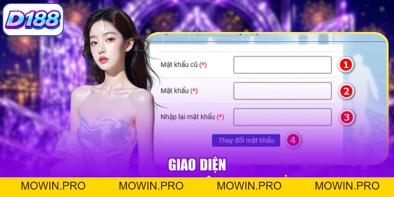 Đổi Mật Khẩu D188 – An Toàn, Nhanh Và Dễ Thực Hiện - Mowin