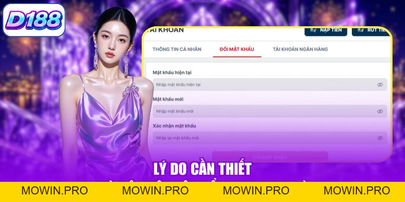 Đổi Mật Khẩu D188 – An Toàn, Nhanh Và Dễ Thực Hiện - Mowin