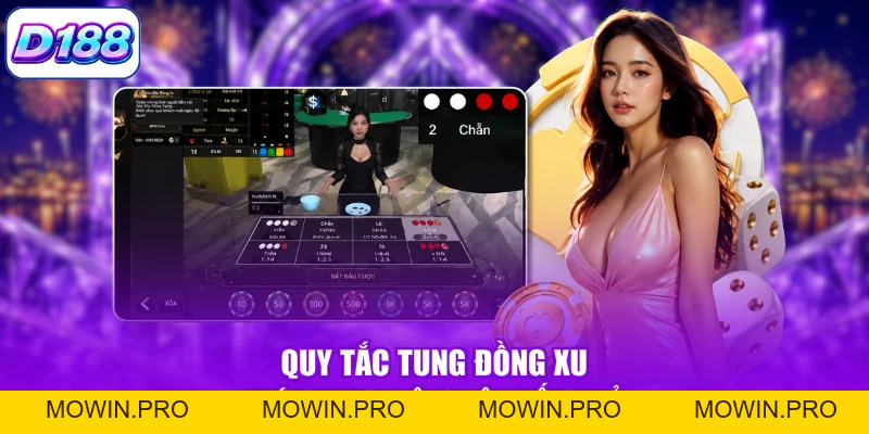 Xóc Đĩa D188 – Quy Tắc Tung Đồng Xu Chuẩn Trên Bàn Cược - Mowin