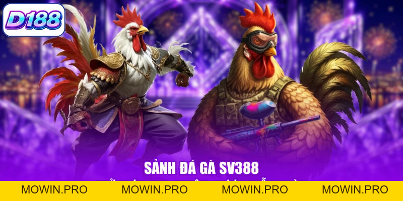 Đá Gà D188 - Sảnh Cược Uy Tín Với Nhiều Kèo Hấp Dẫn - Mowin