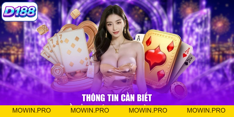 Game Bài D188 – Top 4 Siêu Phẩm Đình Đám Nhất 2026 - Mowin